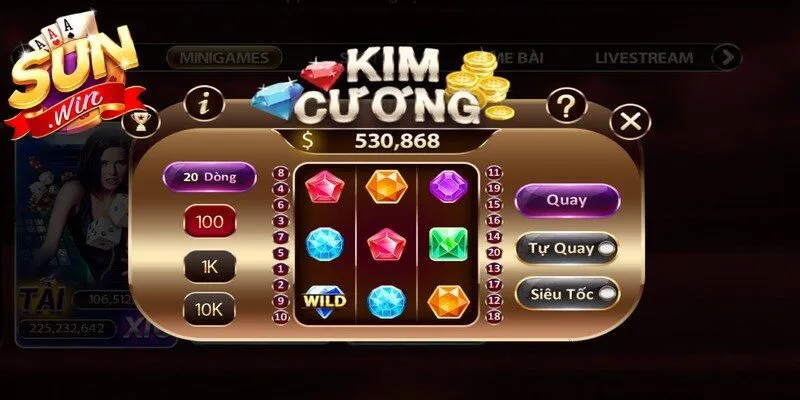 Phần thưởng được tính dựa trên kết quả và mức cược của người chơi