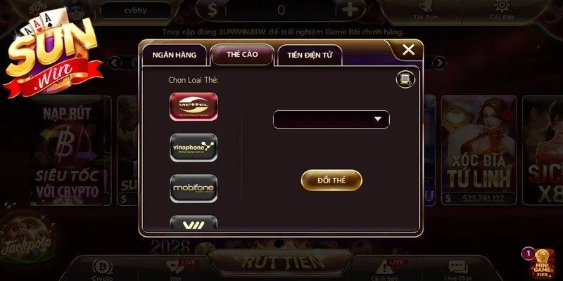 Chọn phương thức rút theo nhu cầu cá nhân của hội viên