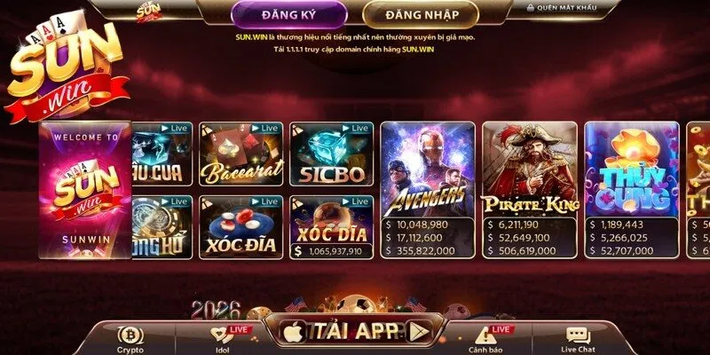 Tải app Sunwin mang lại nhiều lợi ích hấp dẫn cho người dùng